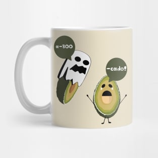 Scary Ghost: a-BOO-cado! Edition Mug